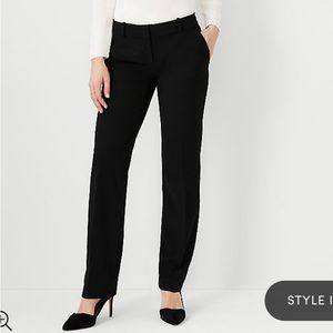 NWT The Straight Mid Rise Pants Ann Taylor Petite